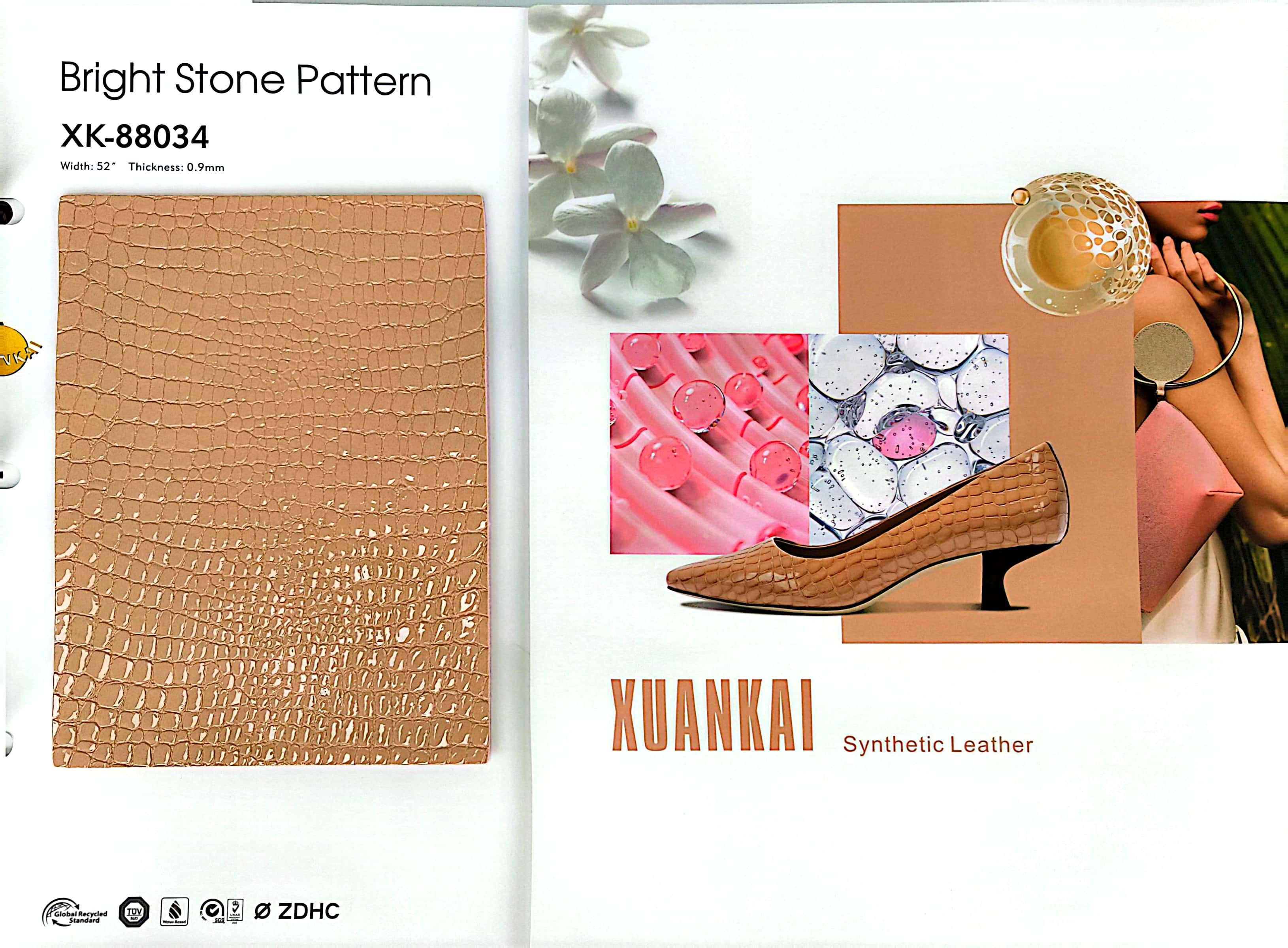 professional factory  artificial synthetic vegan imitation leather for package, shoes, bags, garment, pants, apparels